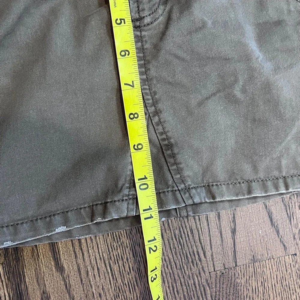 y2k KIDS girls brown cargo skort skirt size 8